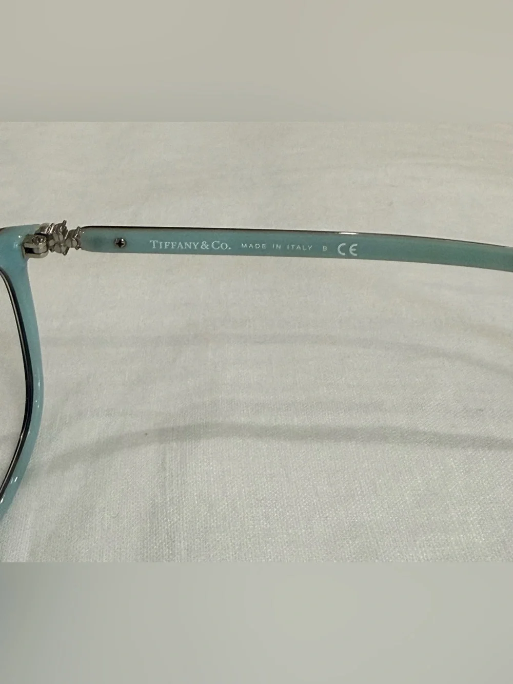 Tiffany & Co. TF2109-H-B 8134 Eyeglasses 53-17-140 Italy w/ Case & Box EUC Blue